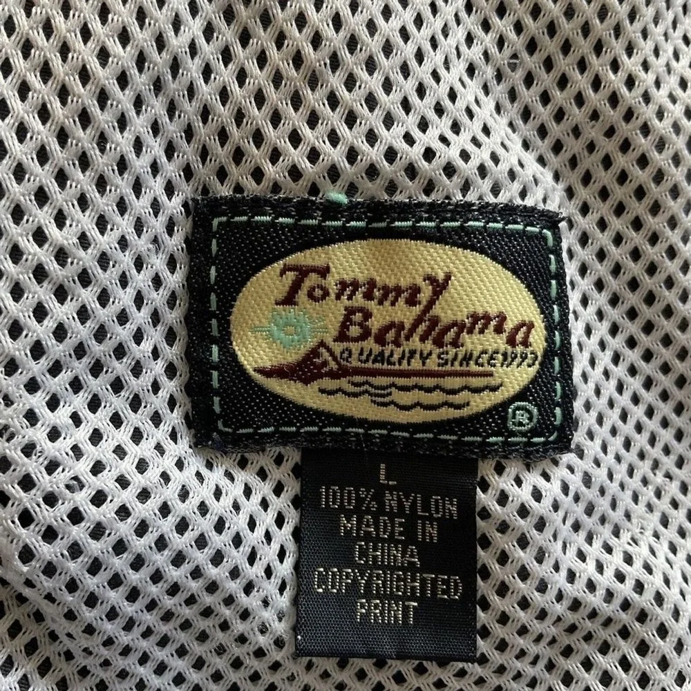 Tommy Bahama Paradise Nation Pineapple Lined SwimTrunks Board Shorts Men L China